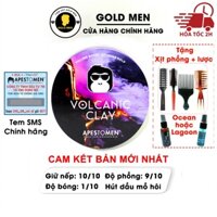 [Mã COSXANH100 giảm 10% đơn 250K] Sáp Vuốt Tóc Volcanic Clay - Sáp Vuốt Tóc Volcanic Clay 80g Bản Mới Nhất Check Sms