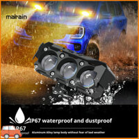 [Ma] Đèn xe máy Đèn xe đạp chất lượng cao cấp Đèn pha Led xe máy siêu sáng Dễ dàng lắp đặt Phụ tùng thay thế tản nhiệt Lumens cao chống nước cho đèn pha