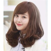 [Mã DTR90 hoàn 10K đơn bất kỳ] TÓC GIẢ NỮ XOĂN, MÁI XÉO, TẶNG KÈM LƯỚI, ĐỦ KIỂU MÁI NGANG, MÁI XÉO, MÁI THƯA