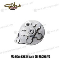 Má Đùm CNC Dream GH-RACING V2 ( MÀU BẠC )