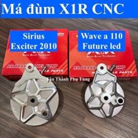 Má đùm X1R CNC 3D chính hãng : Exciter 2010/ Sirius, Wave a 110/ Future Led phutungxe