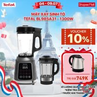 [Mã ELBSJBP07 giảm 12% đơn 500K] Máy xay nấu đa năng hút chân không kèm 2 cối Tefal - BL985A31 - 1300W