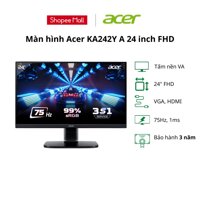 [Mã ELGAME77 giảm đến 1TR7] Màn hình máy tính Acer KA242YA - 24 inch FHD