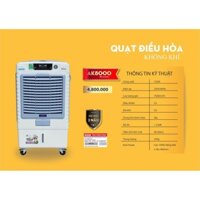 [Mã ELHA22 giảm 5% đơn 300K] Quạt điều hòa akyo ak8000 (diện tích làm mát30-40m2)