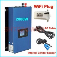 [Mã ELHA22 giảm 5% đơn 300K] Bộ hòa lưới bám tải Sun 2000W 45V-90V - Wifi Plug - SUN-2000GTIL2-LCD+Wifi Plug