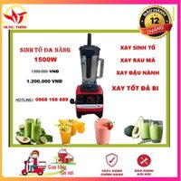 [Mã ELHA22 giảm 6% đơn 300K] máy xay sinh tố công nghiệp BLENDER công suất lớn 1500w