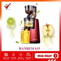 [Mã ELHA22 giảm 6% đơn 300K] MÁY ÉP HOA QUẢ TỐC ĐỘ CHẬM RANBEM RBM-615 150W[BẢO HÀNH CHÍNH HÃNG 1 NĂM]