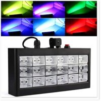 [Mã ELHA9 giảm 15% đơn 50K] Đèn Chớp 18 Bóng LED 7 Màu Cảm Ứng Nhạc
