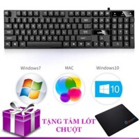 [Mã ELHA9 giảm 15% đơn 50K] Bàn Phím Máy Tính K372 Chính Hãng Chống Nước Cao Cấp Tặng Kèm Lót Chuột