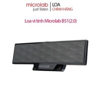 [Mã ELHACE giảm 4% đơn 300K] Loa vi tính Microlab B51 2.0 - Cửa Hàng Chính Hãng - Giao nhanh HCM