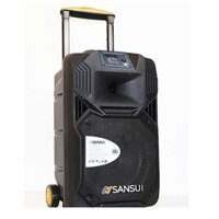 [Mã ELHACE giảm 4% đơn 300K] Loa kéo di động Sansui SOONTRAN SS1-12 (Đen), bass 3 tấc
