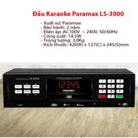 [Mã ELHACE giảm 4% đơn 300K] Đầu Karaoke Paramax Wifi-Direct LS-3000, Sóng âm thanh