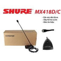 [Mã ELHACE giảm 4% đơn 300K] Micro cổ ngỗng đơn hướng Shure MX418D/C