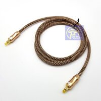 [Mã ELHACE giảm 4% đơn 300K] Cáp quang 3M (mạ vàng 24k) - Cable ETK Toslink OPTICAL - Dây âm thanh quang