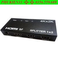 [Mã ELHACE giảm 4% đơn 300K] Bộ chia HDMI SPLITTER 1 TO 2, 1 TO 4 - hàng chất lượng cao