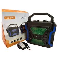 [Mã ELHACE giảm 4% đơn 300K] Loa karaoke bluetooth mini TTD-9568
