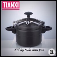 [Mã ELHAF300 giảm tối đa 300K ] Nồi áp suất Tianxi TCO 18/20/22/24CM màu đen