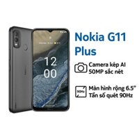 [Mã ELMALL5 giảm 5% đơn 300K] Điện thoại di động Nokia G11 Plus 3GB/64 GB - Hàng Chính Hãng