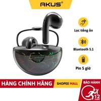 [Mã ELMALL5 giảm 5% đơn 500K] Tai nghe bluetooth true wireless akus-pro350 - Hàng chính hãng BH 12 tháng