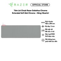 [Mã ELMALL5 giảm 5% đơn 500K] Tấm lót chuột Razer Goliathus Extended Chroma | Soft Mat | Black | Mercury