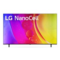 [Mã ELMALL51 giảm 5% đơn 300K] NanoCell Tivi 4K LG 50 inch 50NANO80SQA ThinQ AI