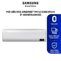 [Mã ELMALL6 giảm 6% đơn 300K] Máy điều hòa Samsung WindFree™ PM 1.0 18.000 BTu/h (F-AR18BYAAAW20)