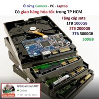 [Mã ELMS10 giảm 6% đơn 50K] Ổ cứng Camera PC 1TB 2TB 3TB máy bàn hdd laptop 1T 2T 3T 4T 1000GB 2000GB 3000GB 500GB 500G