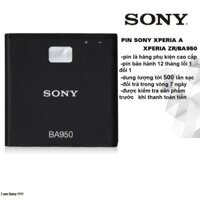 [Mã ELMS10 giảm 6% đơn 50K] Pin Sony Xperia A/ZR/ZR LTE/C5502/C5503/C550X/M36h/S0L22/S0-04e/BA950 xịn bảo hành 12 tháng