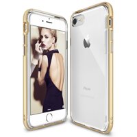 [Mã ELMS10 giảm 6% đơn 50K] [Xả kho] Ốp lưng Ringke Fusion Frame cho iPhone 7 / 8 - Nhập khẩu Hàn Quốc (Viền vàng gold)