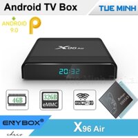 [Mã ELMS4 giảm 7% đơn 500K] Android TV Box X96 Air - Amlogic S905X3, 4GB Ram, 32GB bộ nhớ trong, Android 9