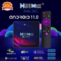 [Mã ELMS9 giảm 6% đơn 300K] Tivibox Android 11 xịn H96max biến TV thường thành Tivi thông minh truy cập internet