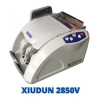 [Mã ELMS9 giảm 6% đơn 300K] Máy đếm tiền Xiudun 2850V, nhỏ gọn, đa chức năng, phát hiện tiền giả chính xác cao