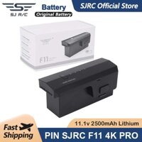 [Mã ELMS9 giảm 6% đơn 300K] Pin máy bay flycam SJRC F11, F11 PRO, F11 4K PRO , 11.1V 2500mAh lipo pin