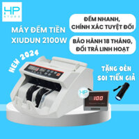 [Mã ELMS9 giảm 6% đơn 300K] Máy đếm tiền mini - Xiudun 2100W, có màn hình rời, siêu bền, bảo hành 18 tháng