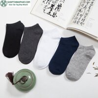 [Mã FAMS1 hoàn 10K xu đơn 50K] TẤT VỚ MANG GIÀY NAM NỮ TRƠN 1 MÀU P199 CỰC HOT