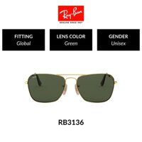 [Mã FAPREBAU giảm 300k đơn 2 triệu] Mắt Kính Ray-Ban Caravan - RB3136 181 - Kính mát