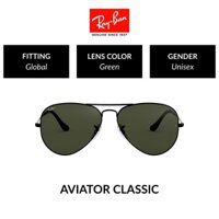 [Mã FAPREBAU giảm 300k đơn 2 triệu] Mắt Kính Ray-Ban Aviator Large Metal - RB3025 L2823 - Kính mát