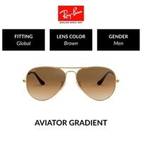 [Mã FAPREBAU giảm 300k đơn 2 triệu] Mắt Kính Ray-Ban Aviator Large Metal - RB3025 001/51 - Kính mát