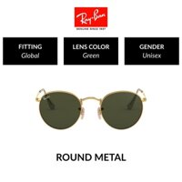 [Mã FAPREBAU giảm 300k đơn 2 triệu] Mắt Kính Ray-Ban Round Metal - RB3447 001 - Kính mát