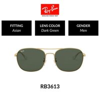 [Mã FAPREBAU3 giảm 10% đơn 1 triệu] Mắt kính CHN RAY-BAN - RB3613D 001/71 - 001/71 58 - Kính mát