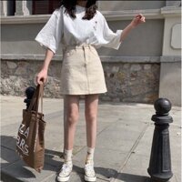 [Mã FASHION10KP giảm 10K đơn 50K] Siêu phẩm Chân Váy chữ A Kèm Quần Trong