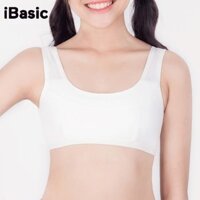 [Mã FASHIONMALLT4 giảm 15% đơn 150k] Áo ngực teen cotton tròng cổ iBasic VA106