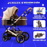 [Mã FMCGMALL -8% đơn 250K] Xe đẩy trẻ em đa năng Chilux V1.6 - Có thể gấp gọn tiện dụng - Bảo hành 3 năm chính hãng