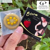 [Mã FMCGSALE giảm 5% đơn 250K] Bao Cao Su Storm 7 Bi Lớn Gai Li Ti Toàn Thân – Hương Dâu Thơm Ngát