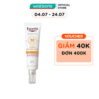 [Mã FMCGWA102 giảm 10% đơn 400K] Tinh Chất Chống Nắng Eucerin Dưỡng Sáng Nâng Tông SPF50+ PA++++ 30ml