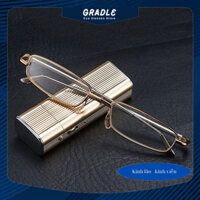 (Mã G-283) Kính lão đọc sách, viễn thị gấp gọn nhập khẩu cao cấp cho người lớn tuổi