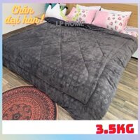[MÃ GIẢM 10% đơn từ 50K] [3.5KG] Chăn lông cừu thương hiệu siêu dày siêu ấm - Chăn đại hàn