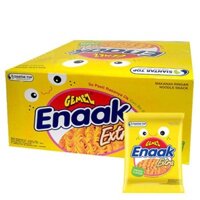 [Mã GROSALE2703 giảm 8% đơn 250K] Combo 6 hộp mì Snack Enaak vị gà (144 gói/30gr) vàng