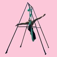 Mã hàng KT1.1621YG – khung xếp Khánh Trình để tập Yoga bay (aerial yoga) hoặc tập xà đơn