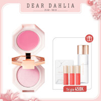 Má Hồng 2 IN 1 DEAR DAHLIA BLOOMING EDITION PARADISE DUAL PALETTE BLUSHER DUO - MIX #PETAL PRINCESS